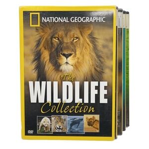 National Geographic The Wildlife Collection (4 DVD, 2006) Nature Documentary Box